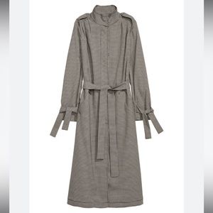 H&M houndstooth woven coat